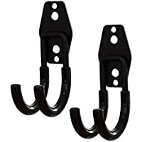 DOITOOL 2PCS Ganchos de utilidad de almacenamiento de garaje herramientas montadas en la pared ganchos de almacenamiento…